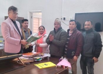 आशिष कुमार त्रिपाठी ने किया अपर निदेशक पद का पदभार ग्रहण