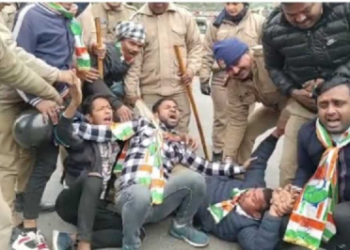 यूथ कांग्रेस ने हल्द्वानी दौरे पर आ रहे सीएम धामी का किया विरोध..