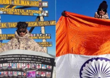 टिहरी के इस युवा ने माउंट किलिमंजारो फतह कर रचा इतिहास..