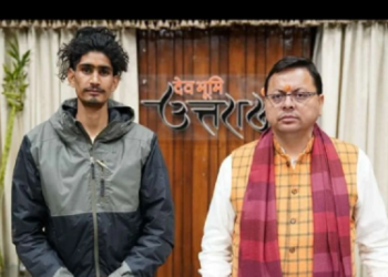 देश विदेश में प्रदेश का नाम रोशन कर लौटे रोहित ने सीएम से की मुलाकात..