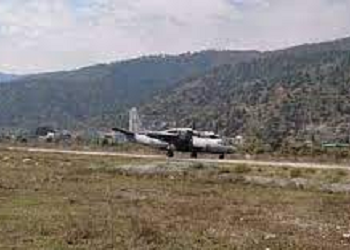 चिन्यालीसौड़ हवाई अड्डे पर वायुसेना का अभ्यास शुरू..