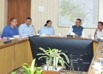 श्री अन्न महोत्सव तैयारियों की गणेश जोशी ने की समीक्षा बैठक..