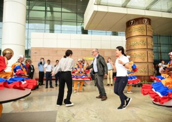 G-20 के लिए पहुँचने लगे विदेशी मेहमान..