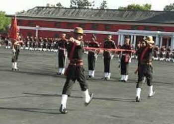 भारतीय सेना का हिस्सा बने 331 जांबाज,हेलीकॉप्टर से हुई पुष्प वर्षा..