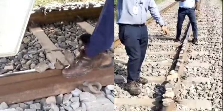 दुर्घटना का शिकार होने से बाल-बाल बची वंदे भारत