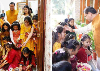 सीएम धामी ने प्रदेशवासियों को दी फूलदेई की शुभकामनाएं