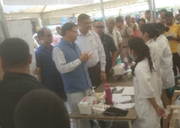 चारधाम यात्रा की तैयारियों का जायजा लेने पहुंचे सीएम धामी..