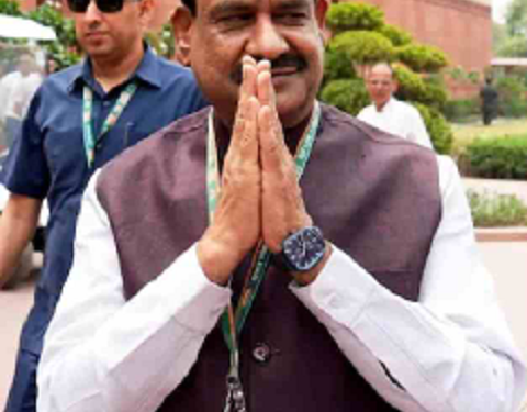 बीजेपी सांसद ओम बिरला चुने गए लोकसभा के स्पीकर..