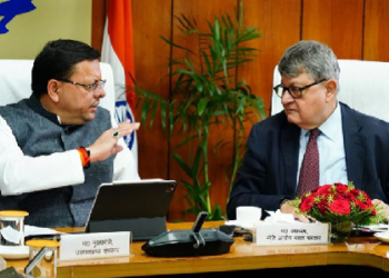 नीति आयोग के उपाध्यक्ष से मिले धामी, पर्वतीय राज्यों की परिस्थितियों के अनुसार नीति बनाने की अपील..