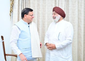 हेमकुंड साहिब मैनेजमेंट ट्रस्ट के अध्यक्ष ने की सीएम धामी से मुलाकात..