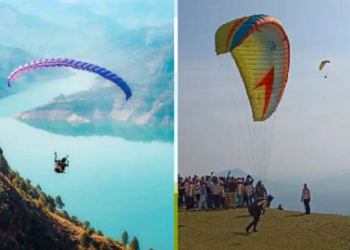 टिहरी में आज से दिखेगा देश-विदेश के पैराग्लाइडर्स का रोमांच..