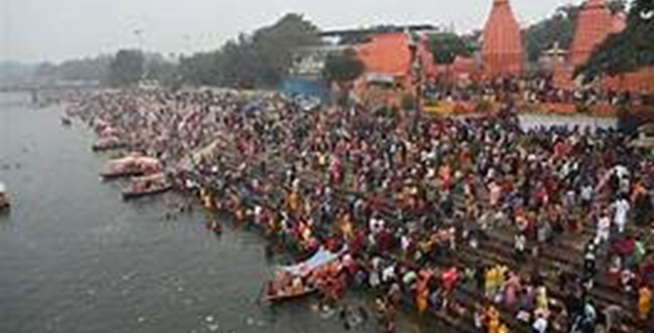 धर्मनगर में गंगा स्नान के लिए उमड़ा श्रद्धालुओं का जनसैलाब..