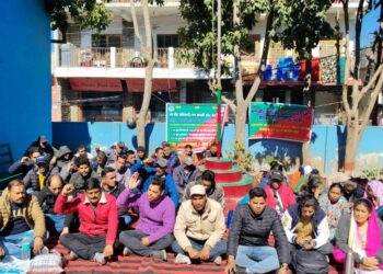 वन आरक्षियों का आंदोलन जारी: सरकार से लिखित आश्वासन की मांग