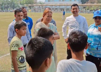 खेल मंत्री रेखा आर्या ने किया चयन शिविर का निरीक्षण..