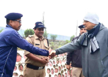 सीएम धामी ने भराड़ीसैंण में तैनात सुरक्षाकर्मियों का जाना हालचाल, व्यवस्थाओं का लिया जायजा..