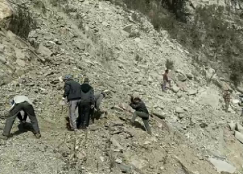 श्रमदान से सड़क निर्माण, रुद्रप्रयाग के तरसाली गांव में ग्रामीणों का अनोखा प्रयास..