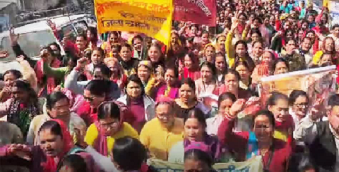 केंद्रीय आरक्षण की मांग पर ज्योतिर्मठ में गरजा पैनखंडा समुदाय..