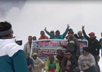बर्फ और दुर्गम पहाड़ों की चुनौती पार कर लौटा गुप्त खाल ट्रेक का पहला दल..