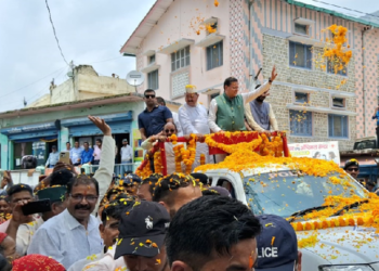 गोपेश्वर में सीएम धामी का रोड शो, ‘सरकार जन-जन के द्वार’ अभियान को देंगे नई गति..