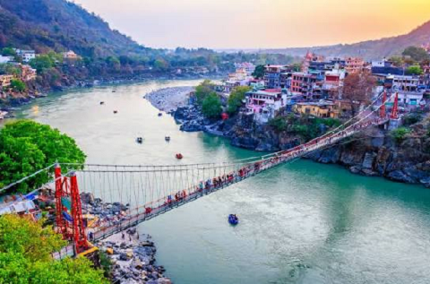 चार दशक पुराने रामझूला पुल का होगा कायाकल्प, नए डेक का काम तेजी से जारी..