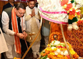 उत्तरकाशी में CM धामी ने की विशेष पूजा, PM मोदी के स्वस्थ और दीर्घ जीवन की कामना..